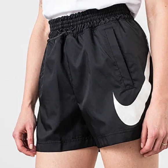 NIKE HIGH RISE SWOOSH RUNNING SHORTS - Picture 11 of 11